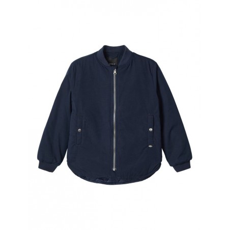 NAME IT Kids Bomber Jacket - Dark Sapphire