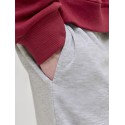 JACK & JONES Karl bradyley pintuck shorts - Light Grey Melange