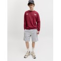 JACK & JONES Karl bradyley pintuck shorts - Light Grey Melange