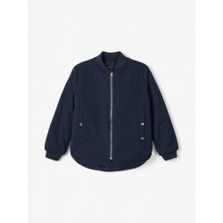 NAME IT Kids Bomber Jacket - Dark Sapphire