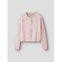 NAME IT KIDS Karin langærmet strik cardigan - Lotus