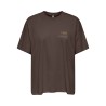 ONLY Vivvi kortærmet lovely t-shirt - Chocolate Martini Coffee vibes