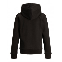 JACK & JONES Junior Soft Hoodie - Sort