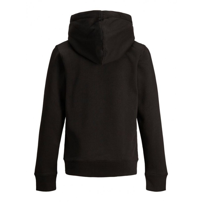 JACK & JONES Junior Soft Hoodie - Sort