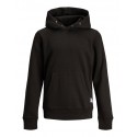 JACK & JONES Junior Soft Hoodie - Sort