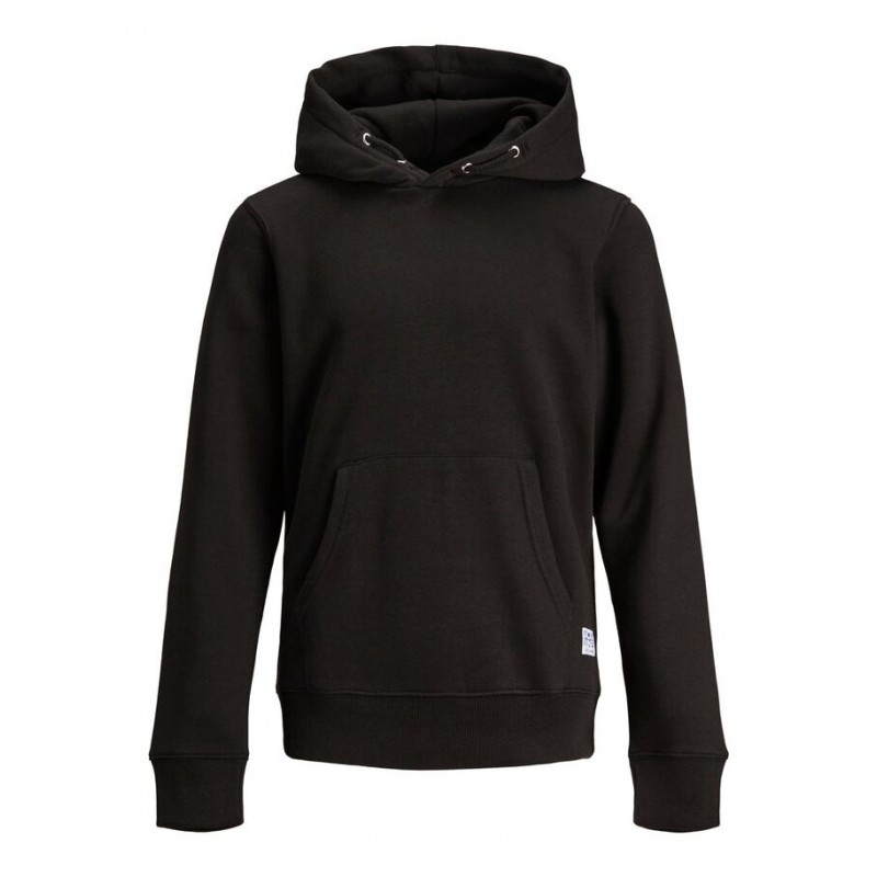 JACK & JONES Junior Soft Hoodie - Sort