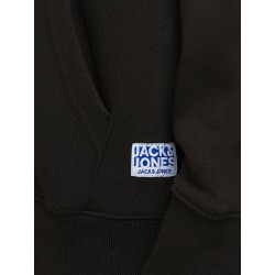 JACK & JONES Junior Soft Hoodie - Sort