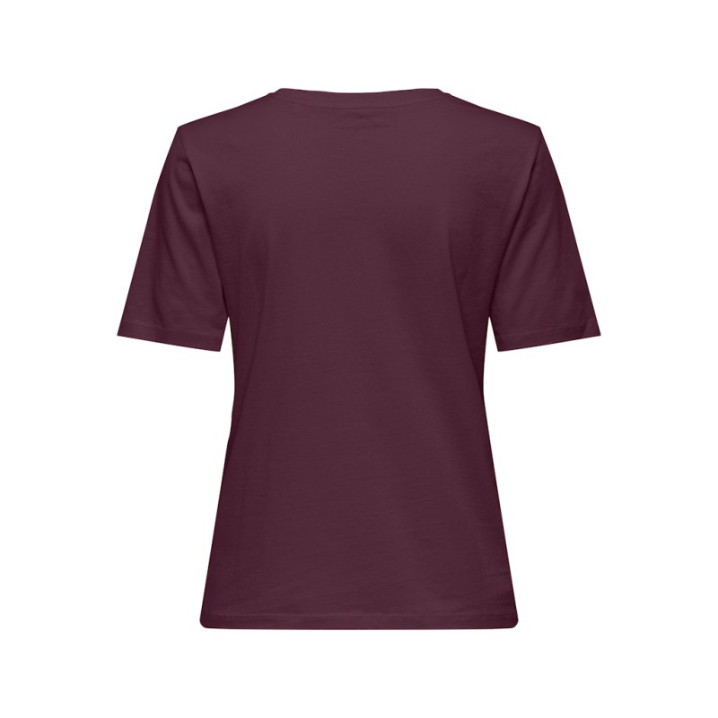 ONLY Happy S/S Rund Hals T-shirt - Fig