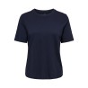 ONLY Happy S/S Rund Hals T-shirt - Night Sky