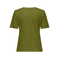 ONLY Happy S/S Rund Hals T-shirt - Cardamom Seed