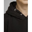 JACK & JONES Junior Soft Hoodie - Sort