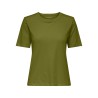 ONLY Happy S/S Rund Hals T-shirt - Cardamom Seed