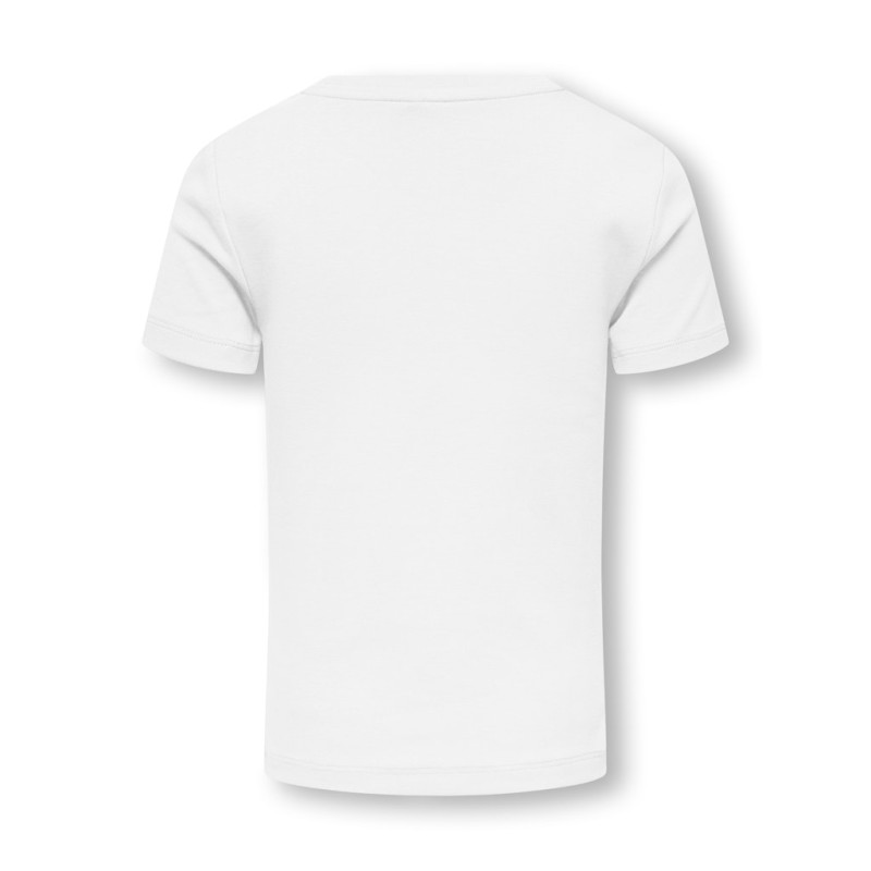 KIDS ONLY Riley kortærmet t-shirt - Hvid