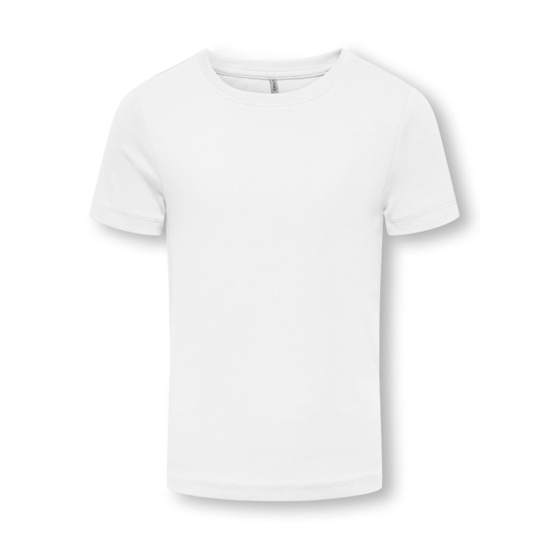 KIDS ONLY Riley kortærmet t-shirt - Hvid