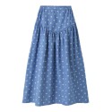 NAME IT Kids Fikka maxi nederdel - Blue Yonder