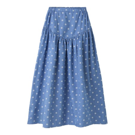 NAME IT Kids Fikka maxi nederdel - Blue Yonder