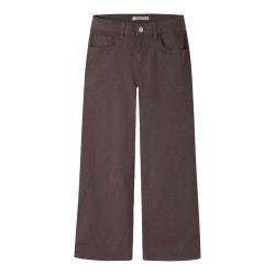 NAME IT Kids Rose Brede Twill Bukser - French Roast