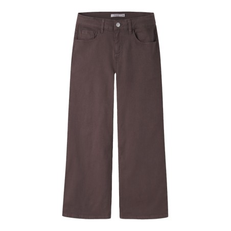 NAME IT Kids Rose Brede Twill Bukser - French Roast