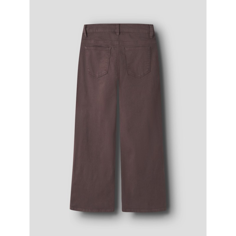 NAME IT Kids Rose Brede Twill Bukser - French Roast