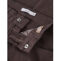 NAME IT Kids Rose Brede Twill Bukser - French Roast