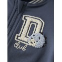 NAME IT Baby Koppe langærmet sweat dragt - Vintage Indigo