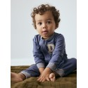 NAME IT Baby Koppe langærmet sweat dragt - Vintage Indigo