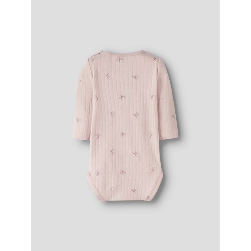 NAME IT Baby Kathlen langærmet bodystocking - Lotus