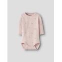 NAME IT Baby Kathlen langærmet bodystocking - Lotus