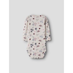 NAME IT Baby Kamelia langærmet bodystocking - Peyote Melange
