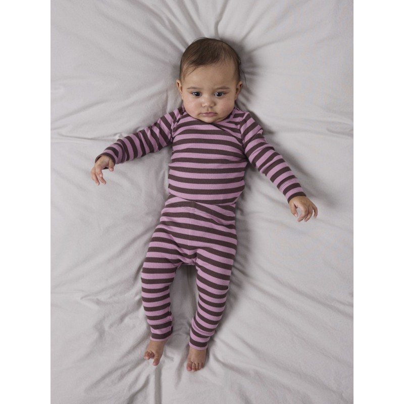 NAME IT Baby/Mini Banio x-slim leggings - French Roast