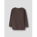 NAME IT MINI Kab langærmet bluse - French Roast