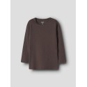 NAME IT MINI Kab langærmet bluse - French Roast
