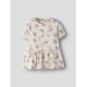 NAME IT Mini Filua kortærmet top - Peyote Melange
