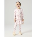 NAME IT Mini Delilah langærmet kjole - Carinaria