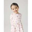 NAME IT Mini Delilah langærmet kjole - Carinaria