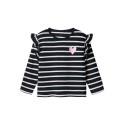 NAME IT Mini Tovelina langærmet regular bluse - Dark Sapphire