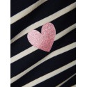 NAME IT Mini Tovelina langærmet regular bluse - Dark Sapphire