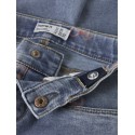 NAME IT Mini Bella mom shaped jeans - Medium Blue Denim / Bow