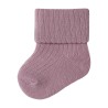NAME IT Baby Nobba rib strik sokker - Lilas