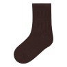 NAME IT Baby Nobbu rib strik sokker - French Roast