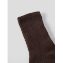 NAME IT Baby Nobbu rib strik sokker - French Roast
