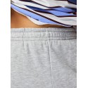 PIECES Chilli højtaljet straight sweatpants - Light Grey Melange