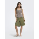 ONLY Noemi strop sløjfe top - Coffee Bean