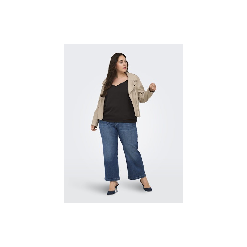 ONLY Carmakoma Debbie Singlet - Sort