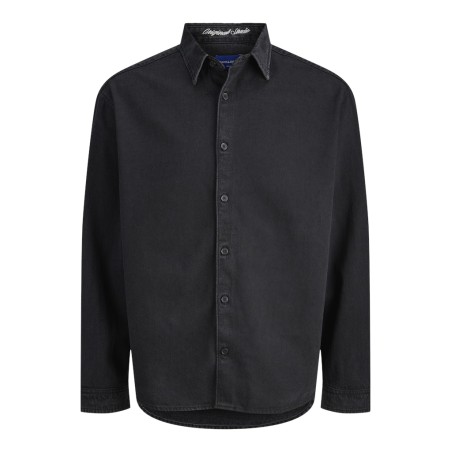 JACK & JONES JUNIOR Norrebro denim skjorte - Black Denim