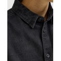 JACK & JONES JUNIOR Norrebro denim skjorte - Black Denim