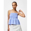 PIECES Philipa strop top - Hydrangea