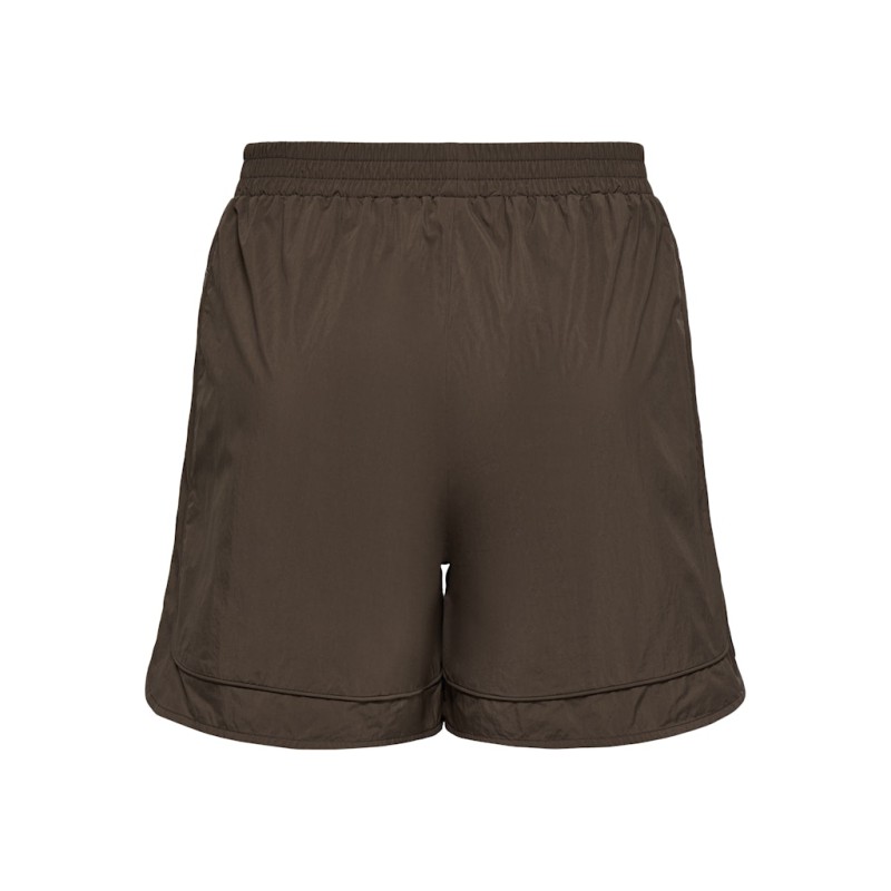 ONLY Lara piping shorts - Chocolate Martini