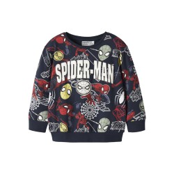NAME IT MINI Jacco spider langærmet sweartshirt - Navy Blazer