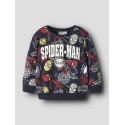 NAME IT MINI Jacco spider langærmet sweartshirt - Navy Blazer